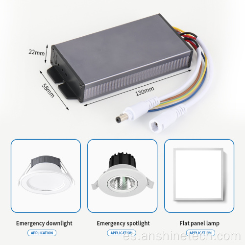 Controlador LED de emergencia contra incendios